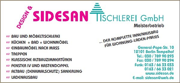 Sidesan Tischlerei GmbH