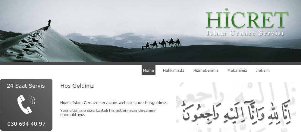Hicret GmbH Islam Cenaze Servisi
