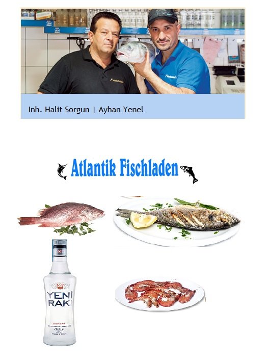 ATLANTIK FISCH RESTAURANT - BALIKCILAR - Fischladen